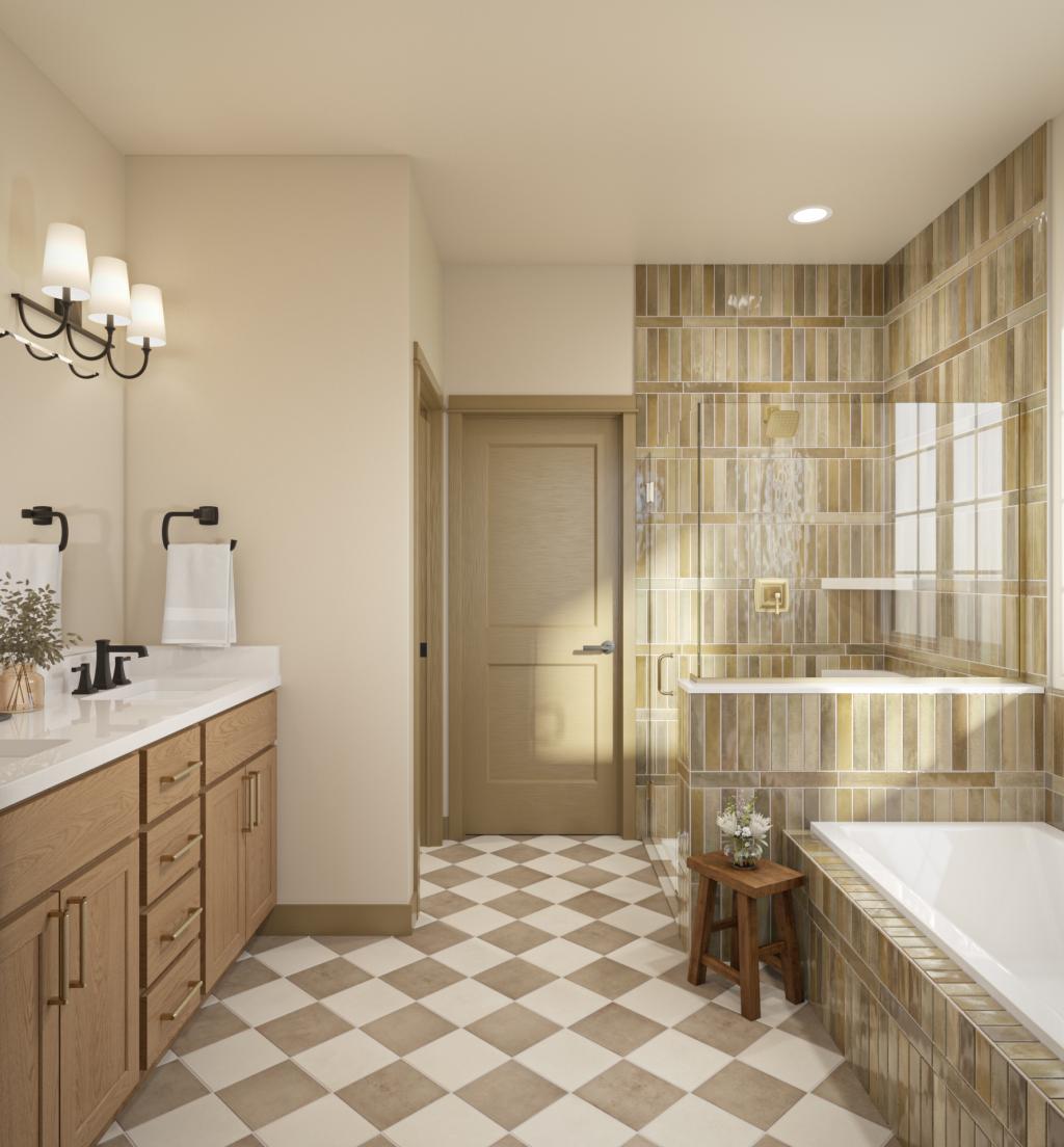 Korima - Larkspur - Ensuite - ColoradoCottage - Render - 1080p - August 21 2024